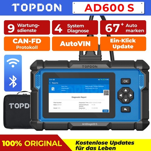 Topdon artidiag600s kfz - topdon,