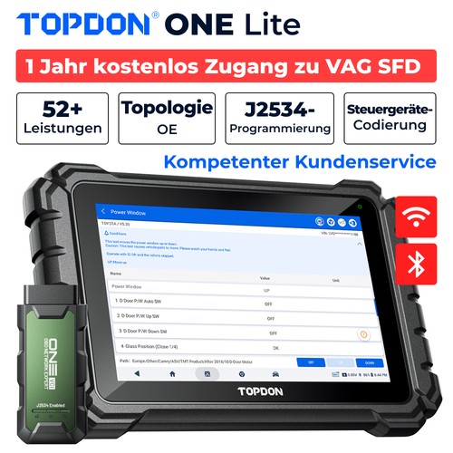2026 topdon one - one, kfz
