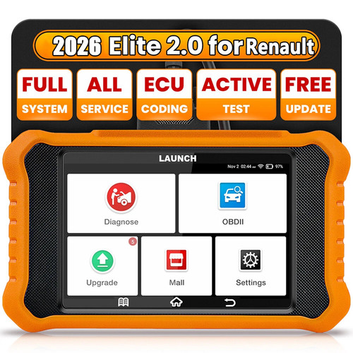 Launch x431 creader elite 0 - elite, 2.0